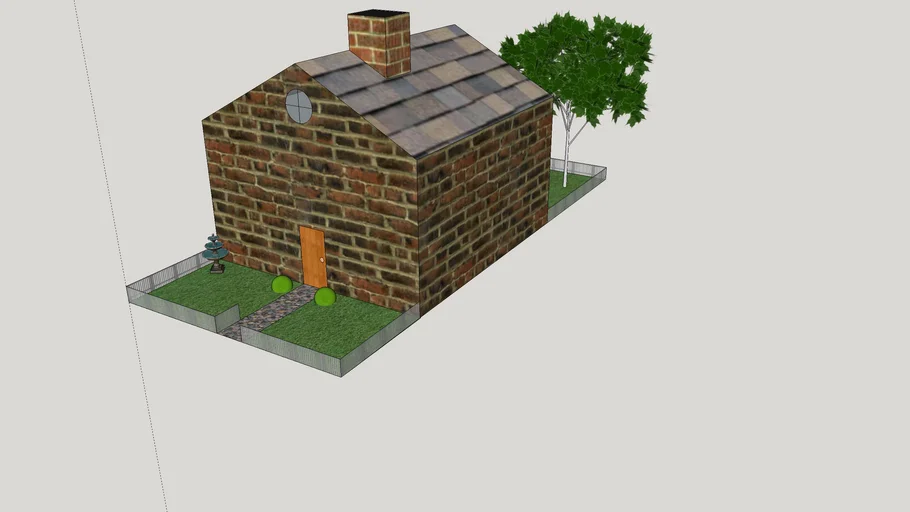 Small Simple Brick House