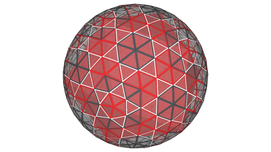 BiMUp 5D - Geodesic Sphere 6V 01