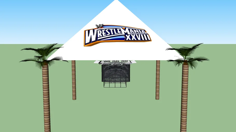 WWE WrestleMania XXVIII Official Overhead