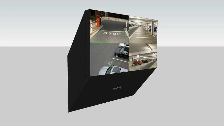 eyevis Slim DLP® Rear-Projection Cube, EC-70-LHD-SLIM