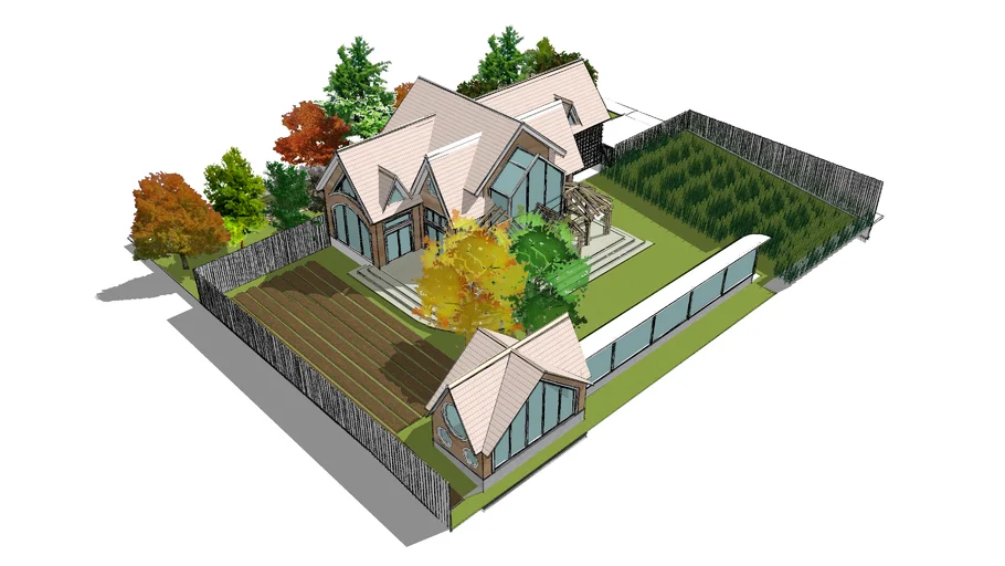 Irish Rammed Earth, 2-3 Bedroom Home V5