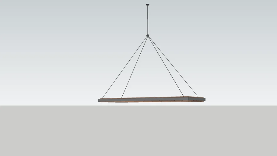 PERALTA RECTANGULAR CHANDELIER