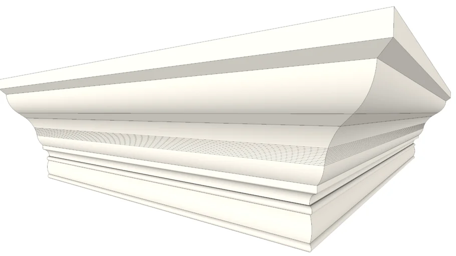 Display Stacked Moulding