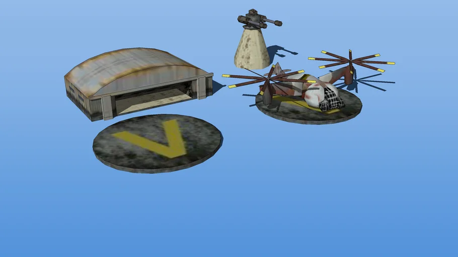 Fallout Navarro (low poly)