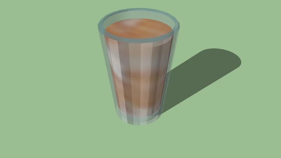 Glass of Chocolate Milk, Cup, Drink