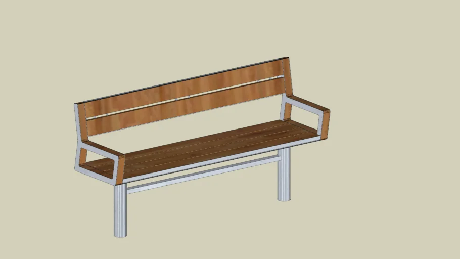 Deville bench - Street furniture