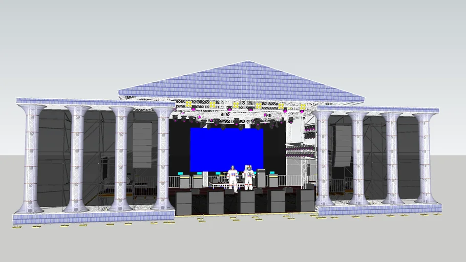 10m theatre stage