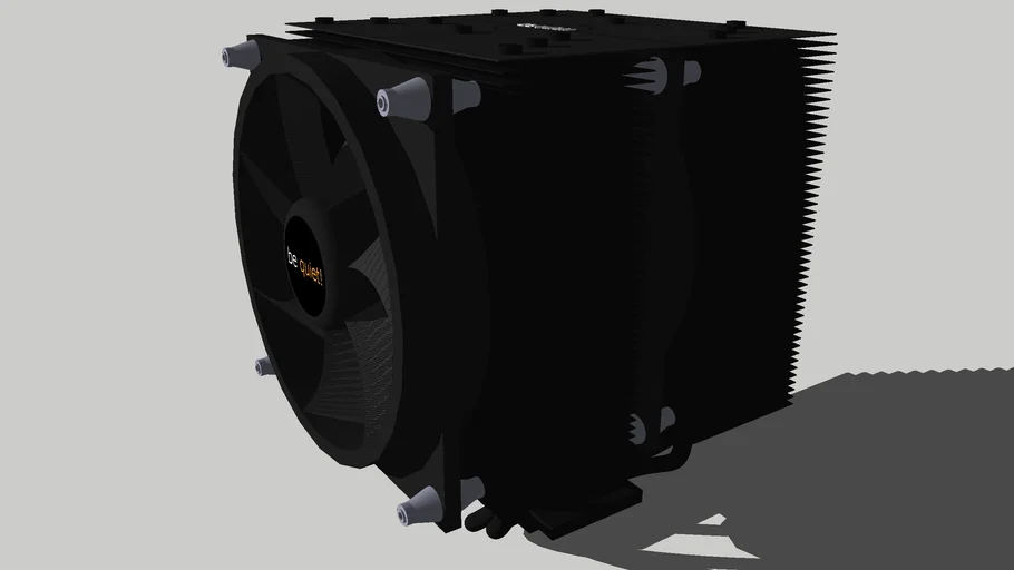 bequiet! ® dark rock pro C1 2X120mm cpu cooler