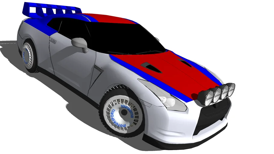 2010 Nissan GT-R Ice Rally Car