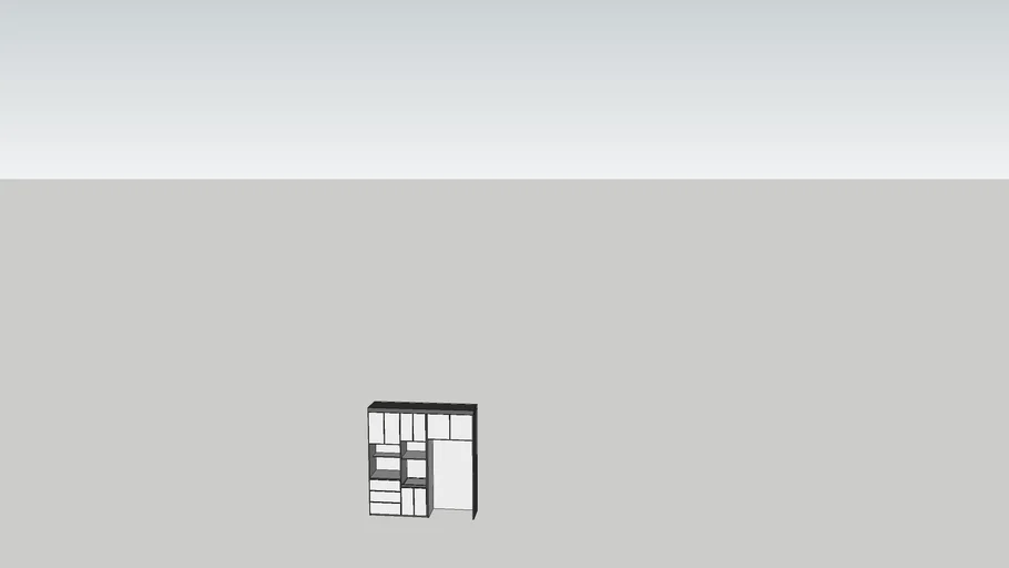 LS Pantry. Fridge,Tall Unit