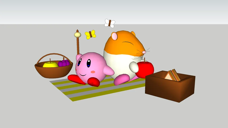 Kirby and Rick Kirby Star Stacker