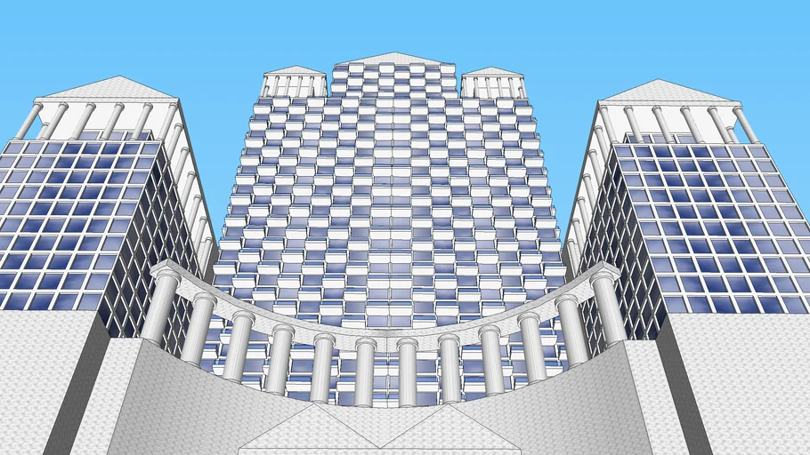 High rise apartment building