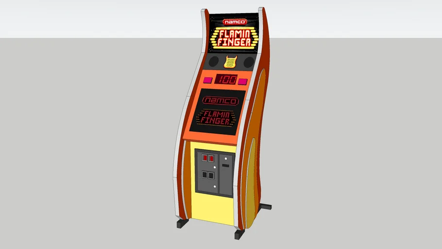 Namco Flamin' Finger (Ticket Version) arcade game
