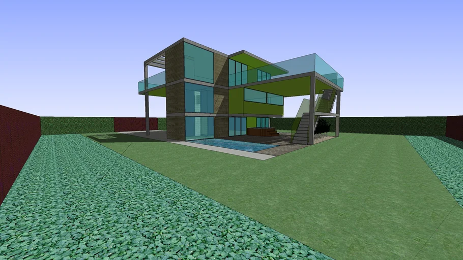 David Beasley Garden Design And Landscaping, Hull, East Yorkshire, Uk - SketchUp Model#10