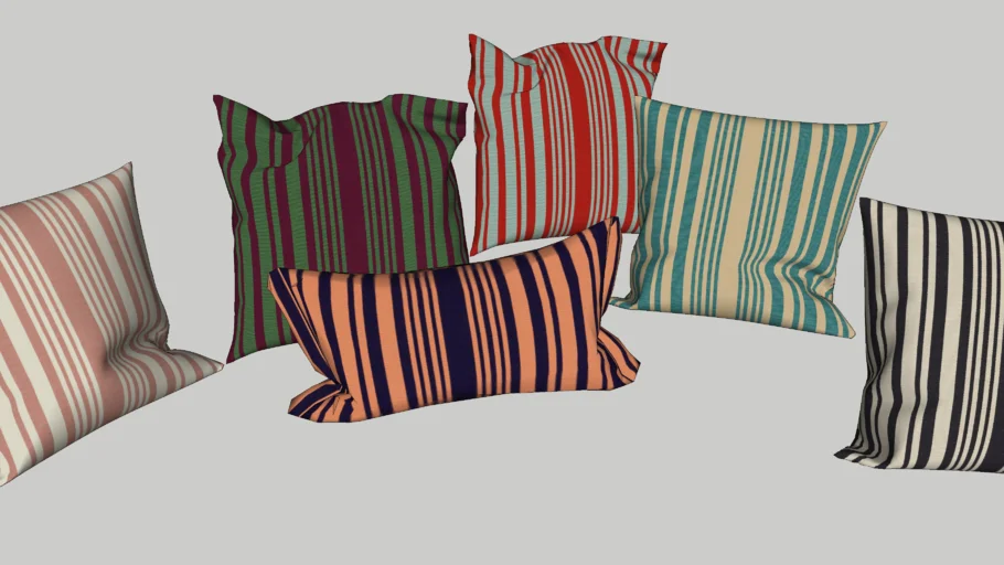 COJINES RAYADOS