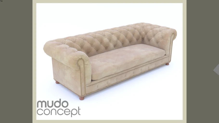 Chester Sofa, white