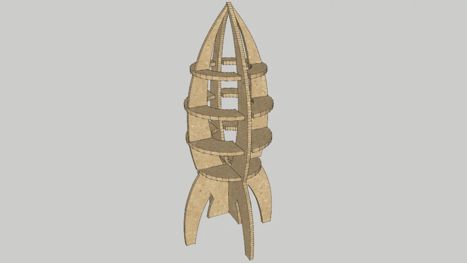 MDF PUZZLE ROCKET | 3D Warehouse