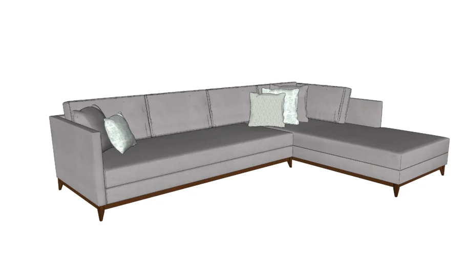 Sofá Cost com Chaise