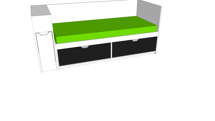 Ikea Flaxa bed
