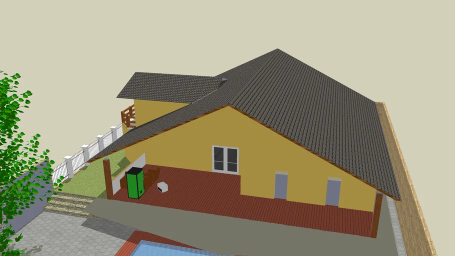 casa mobilhada
