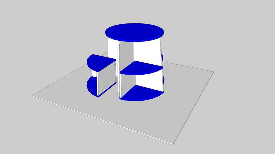 Mesa para niños circular