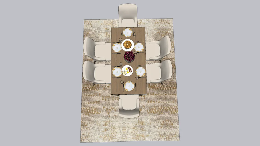 72x36 dining table