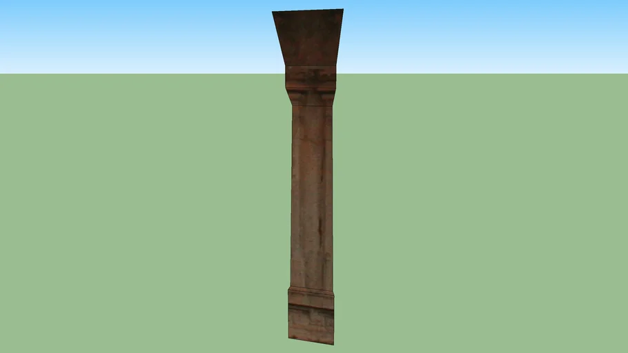Hindu Temple Pillar