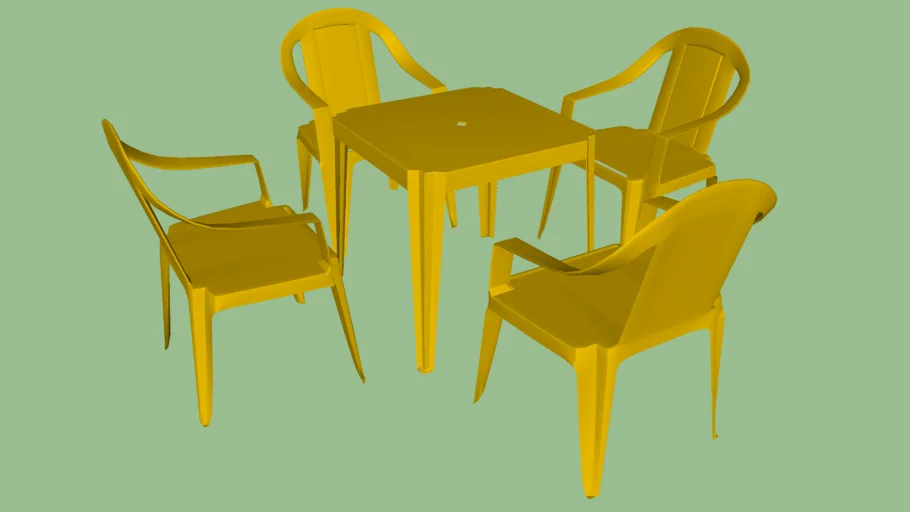 mesa+4+cadeiras+de+plastico