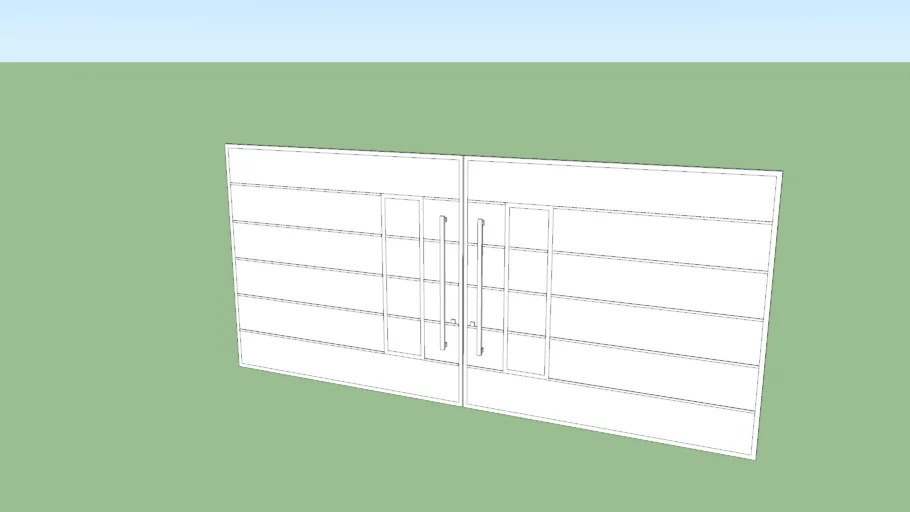 Modern gate