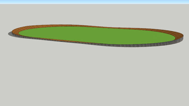 Velodrome 400m 26.5 degree bank