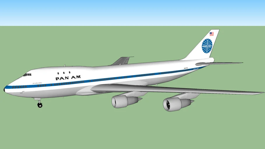 Pan American World Airways 747-121 "Jet Clipper America" (1969)