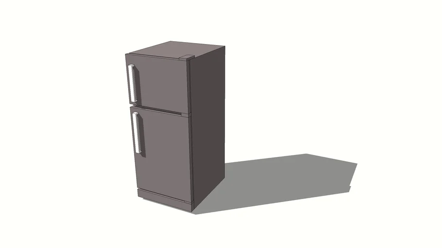 SketchUp ตู้เย็น