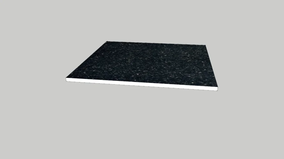 12” Black Galaxy Granite Floor Tile
