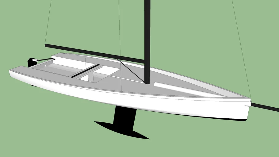 22 Foot Racing Skiff