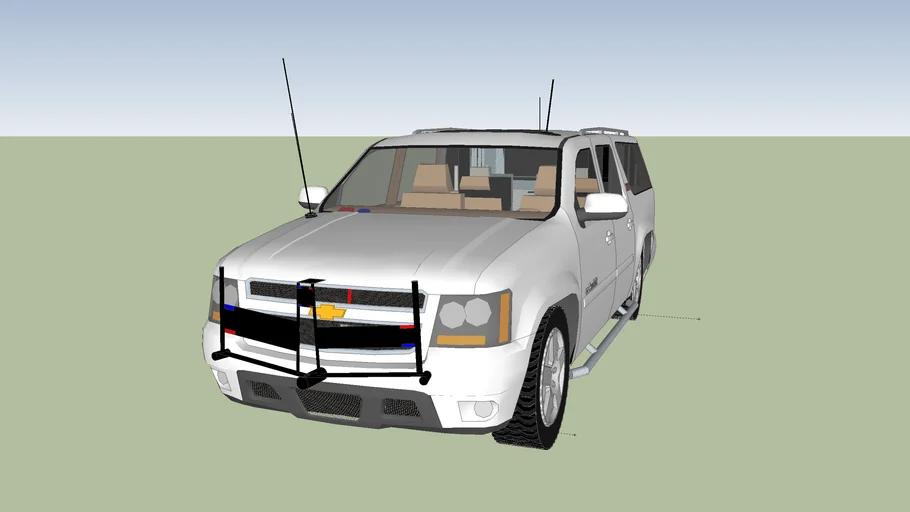 undercover chevy police suv *look at description!!)