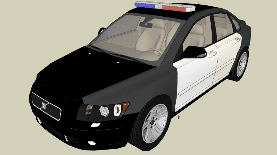 Volvo S40 Police Car