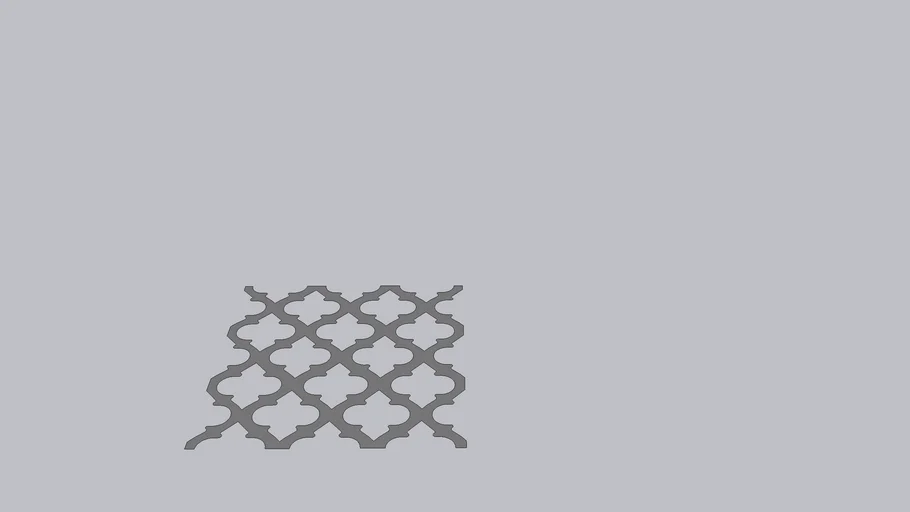 McNichols Perforated Metal - Sea Shell | 3D Warehouse