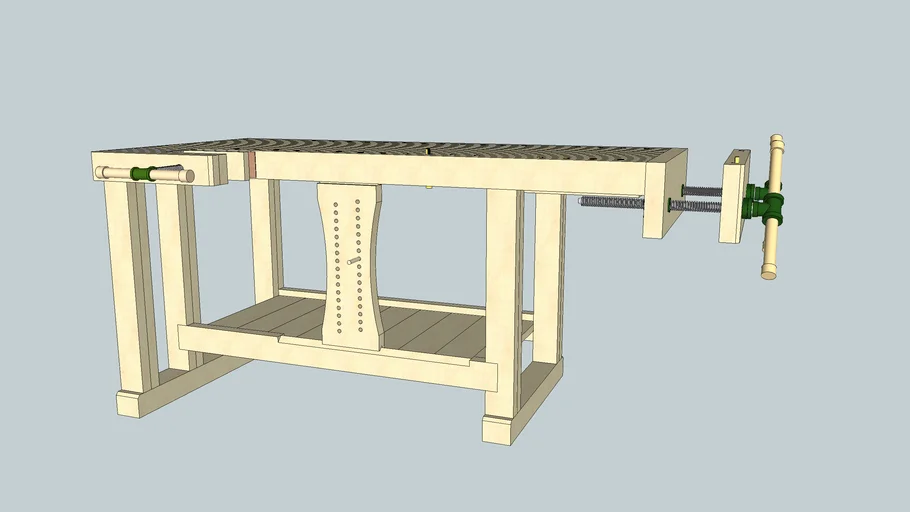 Frank Klausz Inspired Workbench