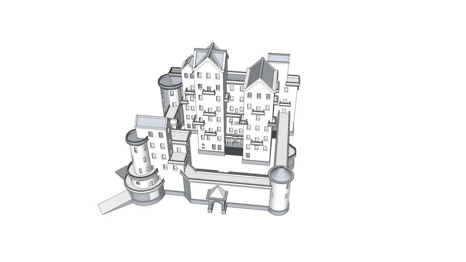 large castle | 3D Warehouse