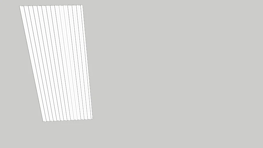 Chapa sinusoidal metalica