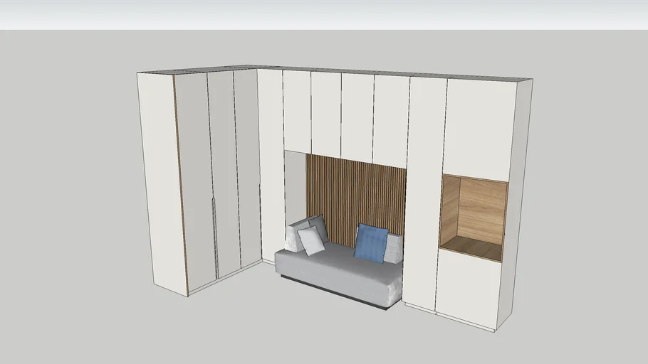 Office furniture with niche -  Movél para escritório com nicho