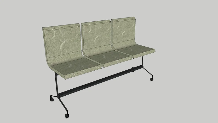 Waiting chair 3 seater