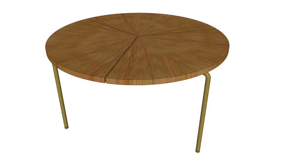 CB-36 Circular Coffee Table Teak