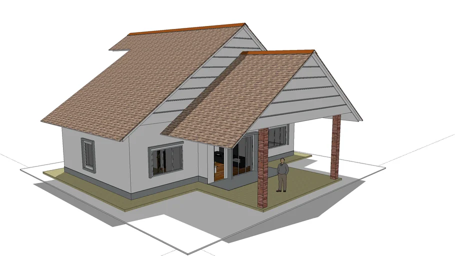single storey house full scale