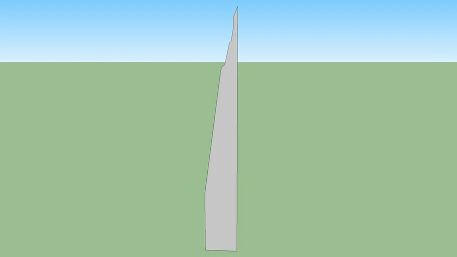 Baseboard template (3 inch)