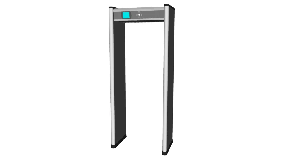 Walk Through Metal Detector - Detailed