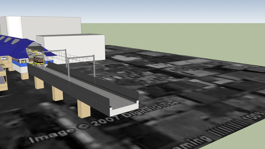 lrt tayuman station with 2 lrt 1. ordinary 2.wit admerdicent