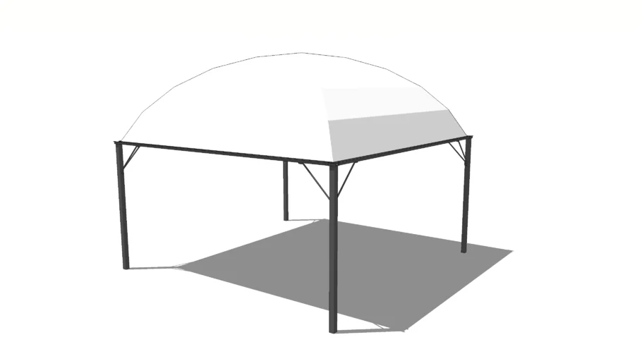 TENDA CUPULA 6x6