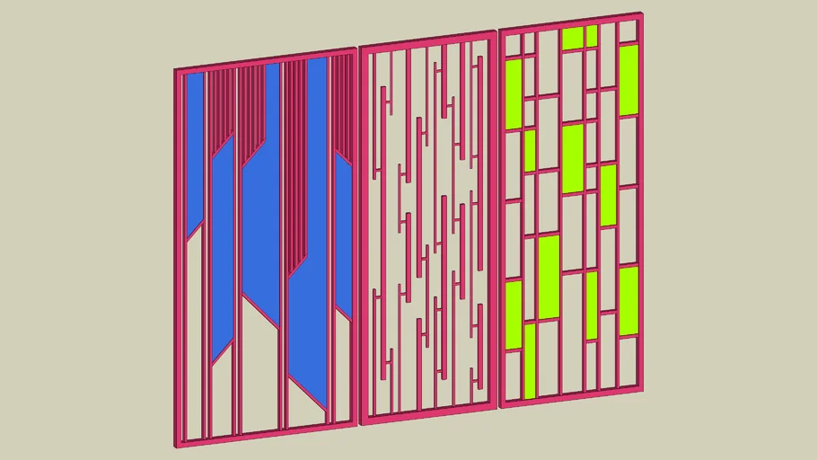 LOUVER PATTERN FACADE( JALI )