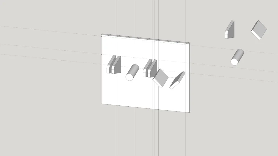 Clamp holder board